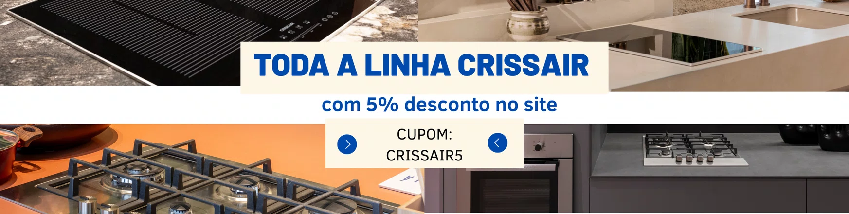 CRISSAIR CUPOM 5%