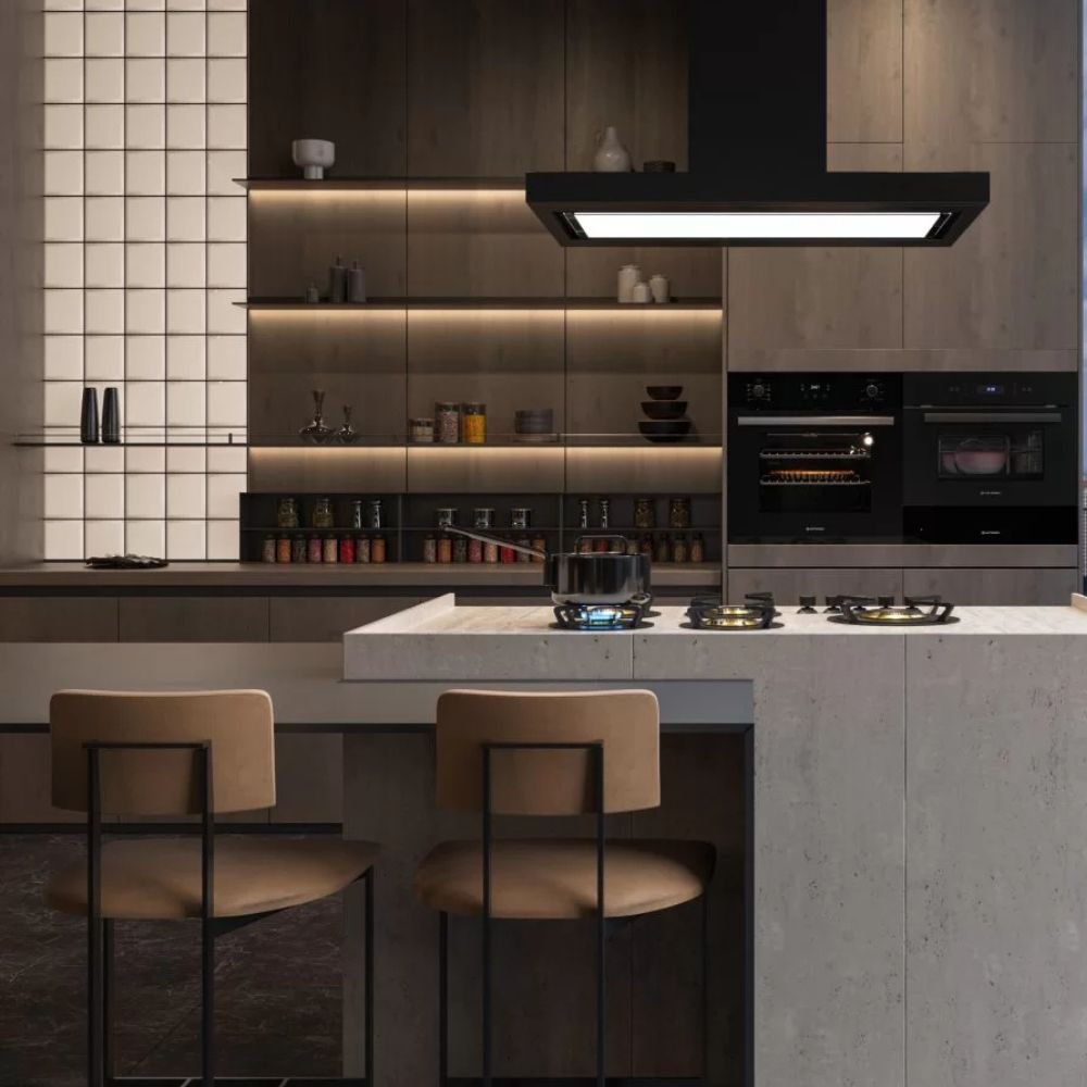 Cooktop de Revestir na Bancada Elettromec 5 Queimadores à Gás 90 cm 220 V
