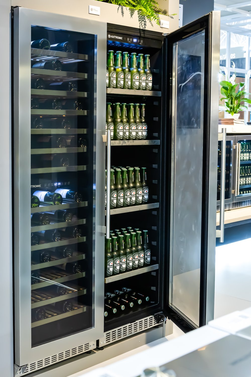 Beer Center Elettromec Builtin 424 Litros 220V Inoxlon