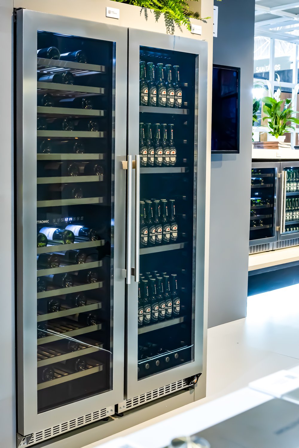 Beer Center Elettromec Builtin 424 Litros 220V Inoxlon