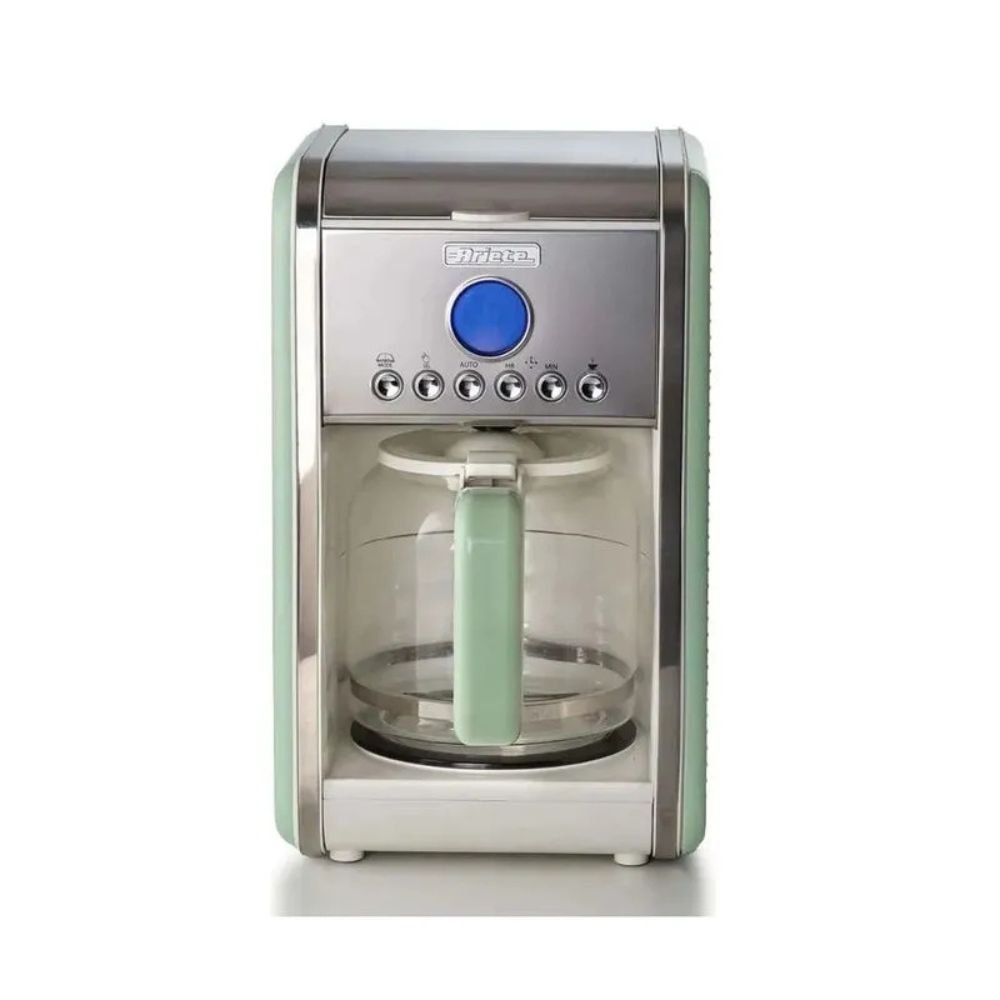 Cafeteira Premium Vintage Ariete 1342 Verde com Filtro