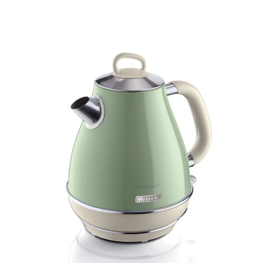 Combo Ariete Vintage Planetária 7V + Chaleira 1,7 Litros + Liquidificador Verde