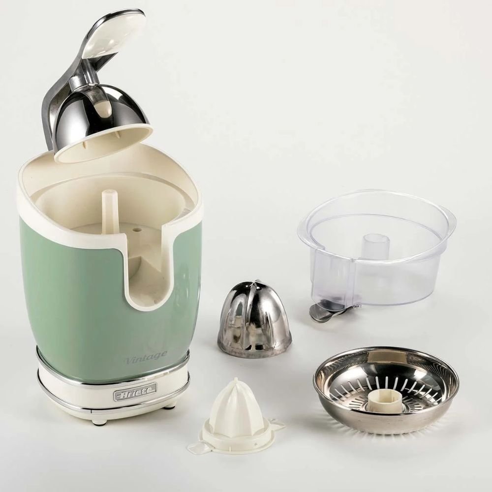 Combo Ariete Vintage Verde: Batedeira, Torradeira, Chaleira, Espremedor de Frutas e Liquidificador