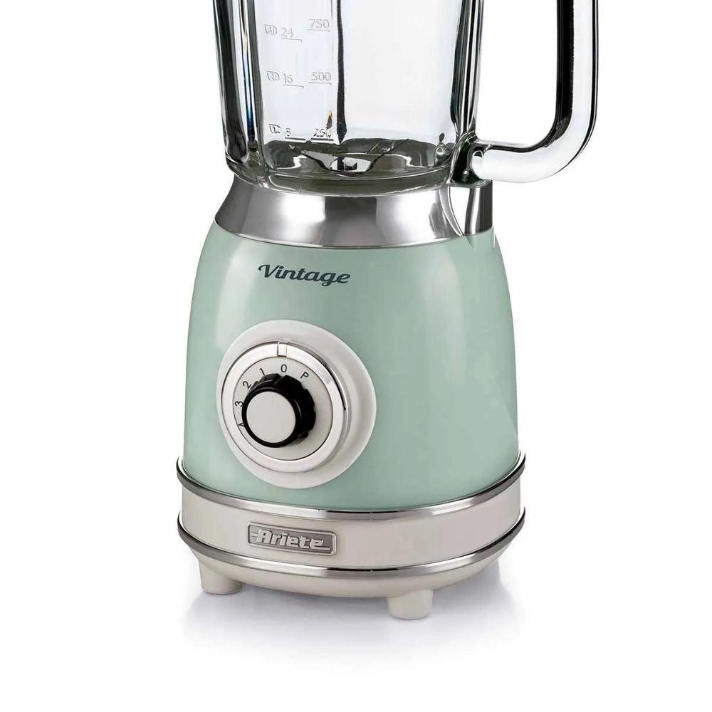 Combo Ariete Vintage Verde: Batedeira, Torradeira, Chaleira, Espremedor de Frutas e Liquidificador