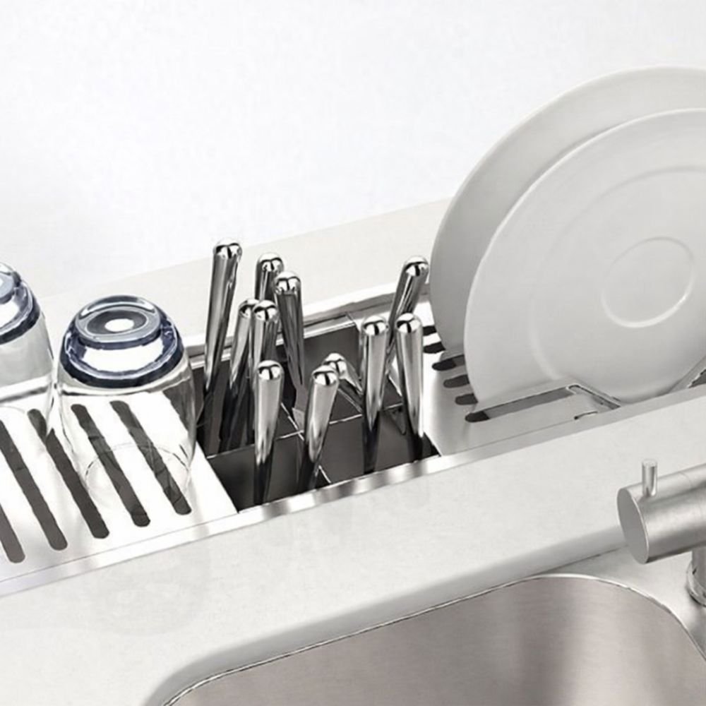 Escorredor de Talheres Tramontina para Canal Organizador 15cm em Aço Inox