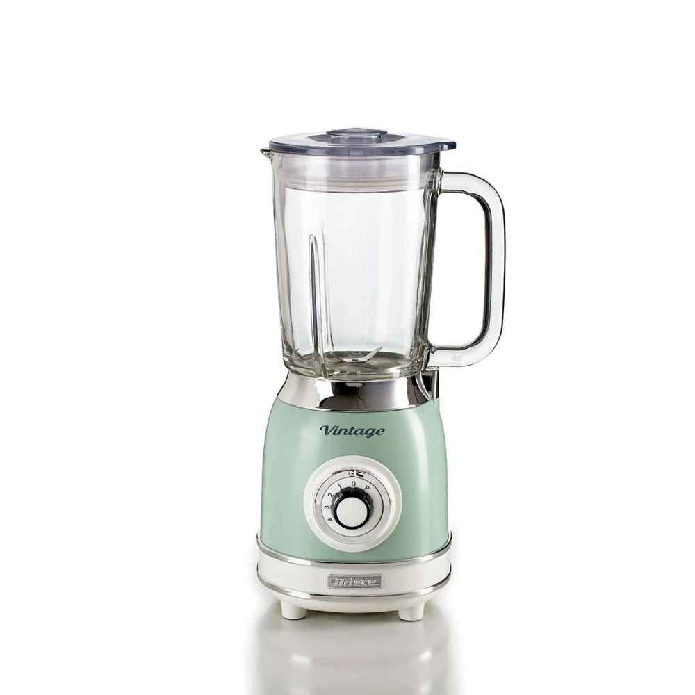 Liquidificador 583 Ariete Vintage 1000W Verde Jarra de Vidro 1,5L