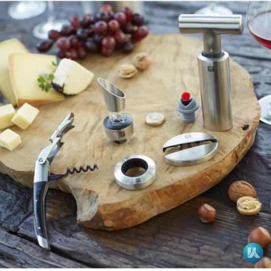 Abridor Saca Rolhas Garçom Classica para Vinho em Aço Inoxidável, Zwilling Sommelier