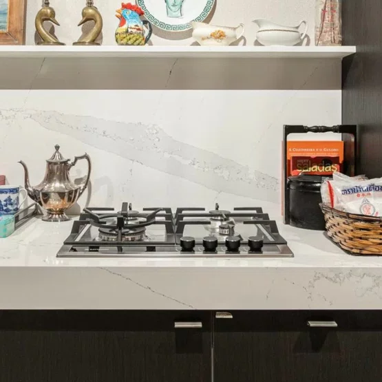 Cooktop Sole Elettromec 4 Queimadores a Gás Inox e Vidro 60 cm Bivolt
