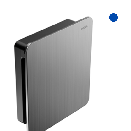 Acabamento para Válvula de Descarga Flat Docol Grafite Escovado