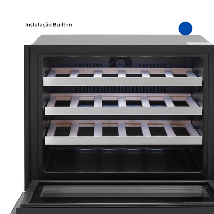 Adega Elettromec De Embutir 24 Garrafas Built-In 220V