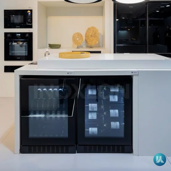 Adega De Embutir Vetro Single Zone Elettromec Built-in 40 Garrafas 220V