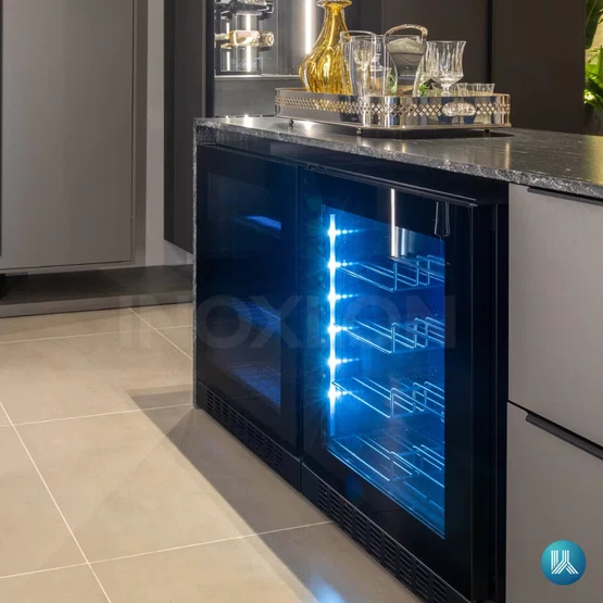 Adega De Embutir Vetro Single Zone Elettromec Built-in 40 Garrafas 220V