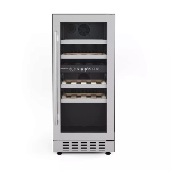 Adega Dual Zone Elettromec Built-In  26 Garrafas WiFi Connect 220V