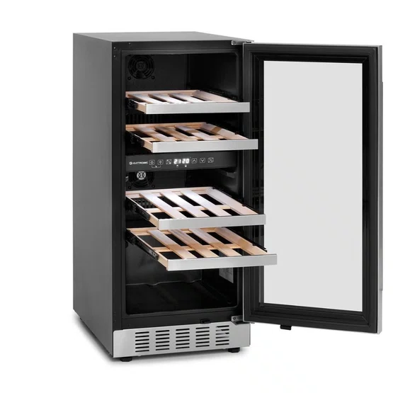 Adega Dual Zone Elettromec Built-In  26 Garrafas WiFi Connect 220V