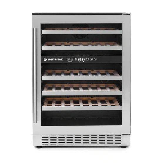 Adega 45 Garrafas Dual Zone Elettromec de Embutir WiFi Connect 220V