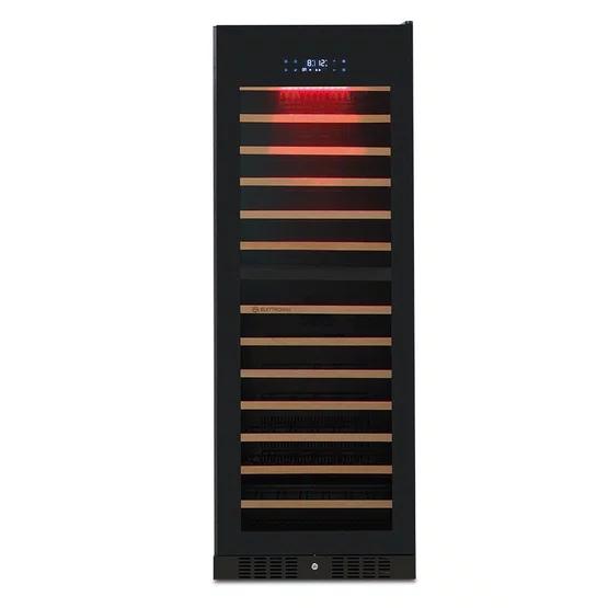 Adega Dual Zone Elettromec Vetro Built-in 181 Garrafas Low-e 220V