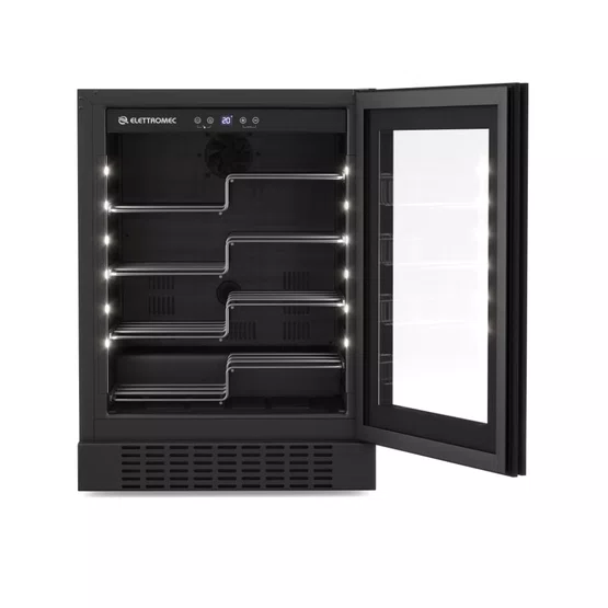 Adega De Embutir Vetro Single Zone Elettromec Built-in 40 Garrafas 220V