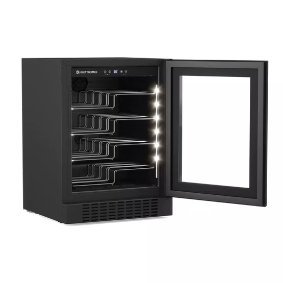 Adega De Embutir Vetro Single Zone Elettromec Built-in 40 Garrafas 220V