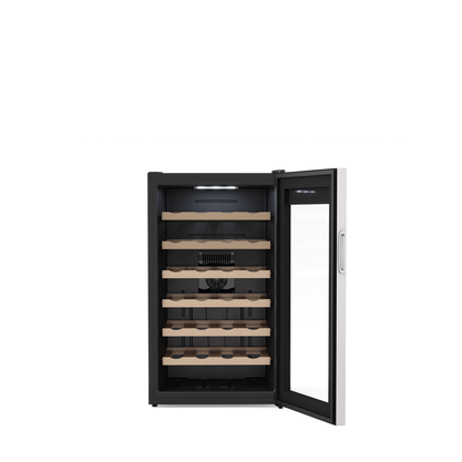 Adega Freestanding Para 28 Garrafas Com Prateleiras de Madeira Invita Bivolt