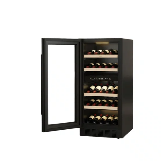 Adega Invita Black 26 Garrafas Dual Zone Built-in Black 220v