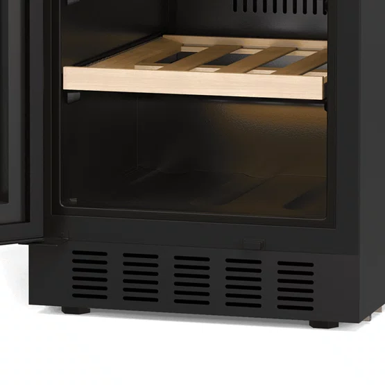 Adega Invita Black 26 Garrafas Dual Zone Built-in Black 220v