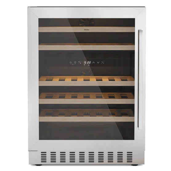 Adega Invita de Embutir 46 Garrafas Dual Zone Inox Tecnologia Low-E 220V