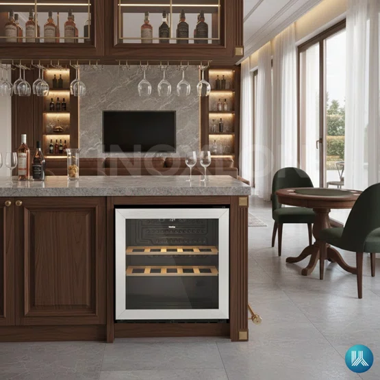 Adega Invita Inox 14 Garrafas Freestanding Inox 127V ou 220V