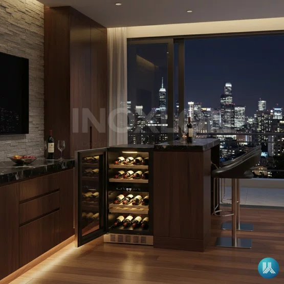 Adega Invita Inox 26 Garrafas Dual Zone Built-in Inox 220V