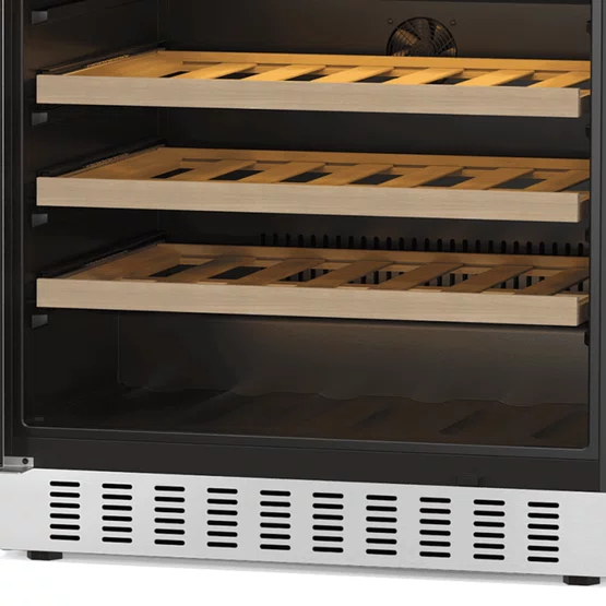 Adega Invita de Embutir 46 Garrafas Dual Zone Inox Tecnologia Low-E 220V