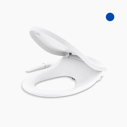 Assento Sanitário Puretide Arredondado Polipropileno Branco Kohler 449x471mm