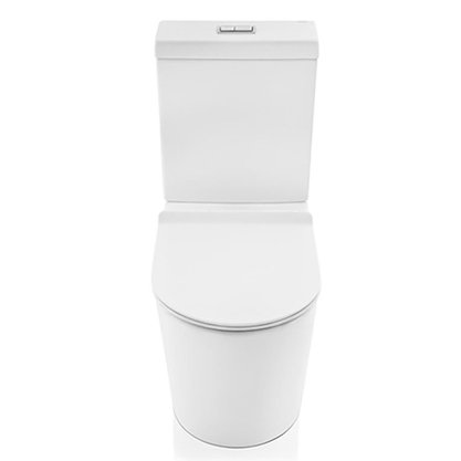 Bacia com Caixa Acoplada Docol Liss com Assento e Fixação Branca