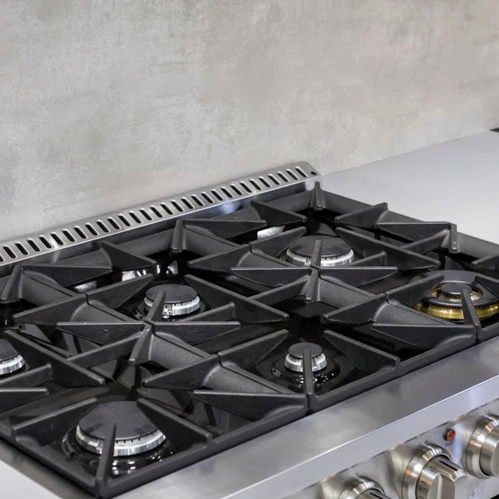 Fogão a Gás Elettromec Professional Forno a Gás 126L Inox 36" 127V