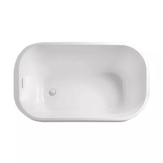 Banheira Açores Glossy White Immersi Moderna 140x80x70