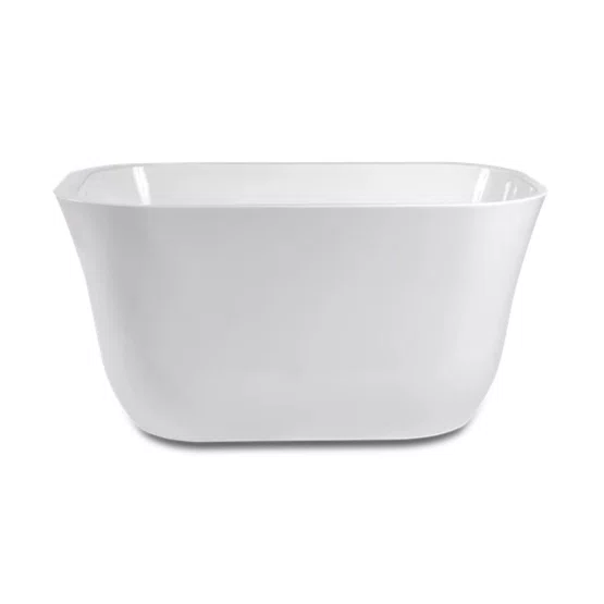 Banheira Açores Glossy White Immersi Moderna 140x80x70