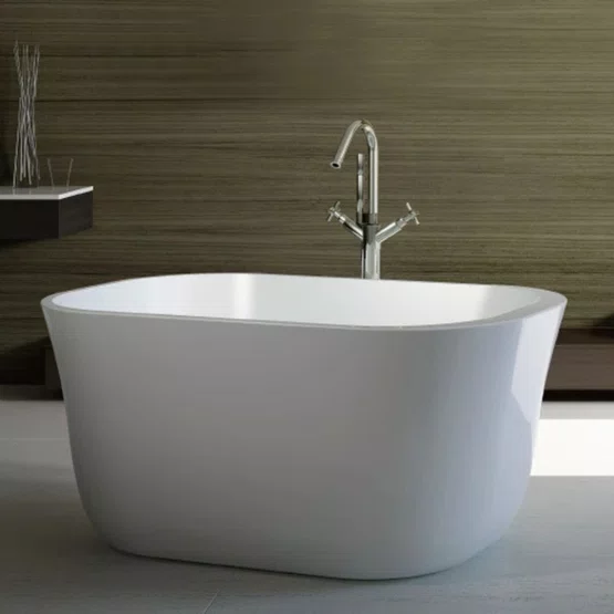 Banheira Açores Glossy White Immersi Moderna 140x80x70