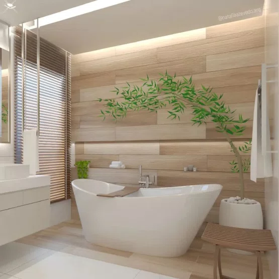 Banheira Atlântida Glossy White Immersi Moderna 170 x80x72