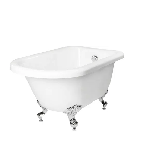 Banheira de Imersão Florian com Pés Cromados 135x74x64 Immersi