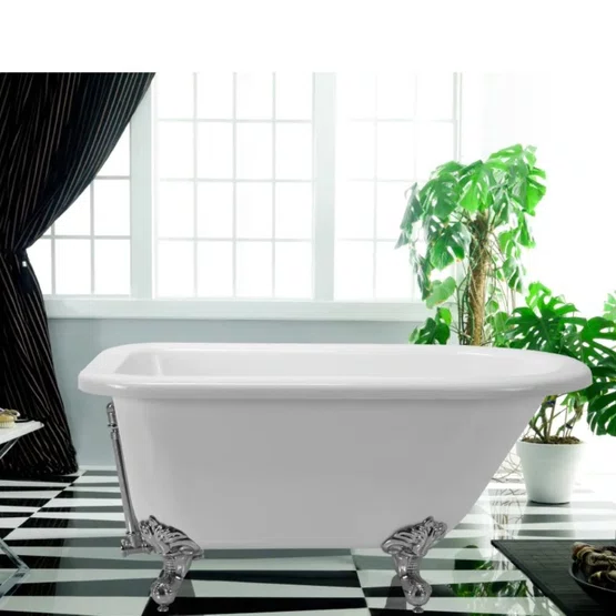 Banheira de Imersão Florian com Pés Cromados 135x74x64 Immersi