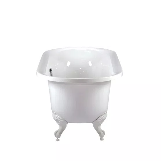 Banheira Clássica Devon Immersi com Pés Branco Vitoriano 2 Pessoas 65x78x173