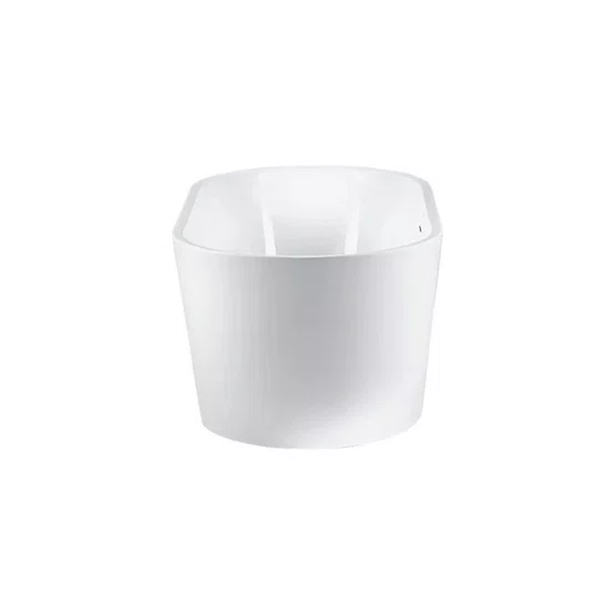 Banheira de Imersão Gamboa Glossy White Immersi Moderna 150x80x60