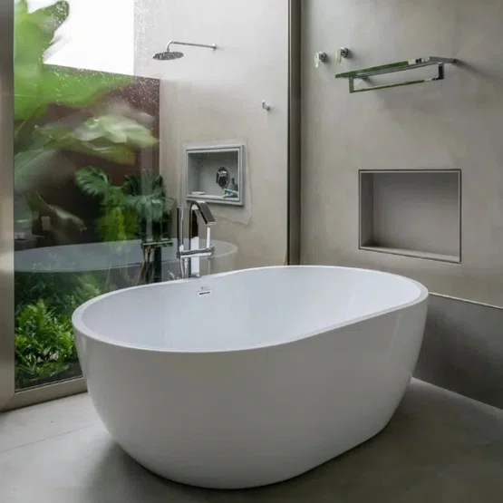 Banheira de Imersão Imbituba Glossy White Immersi Moderna 180x1148x60