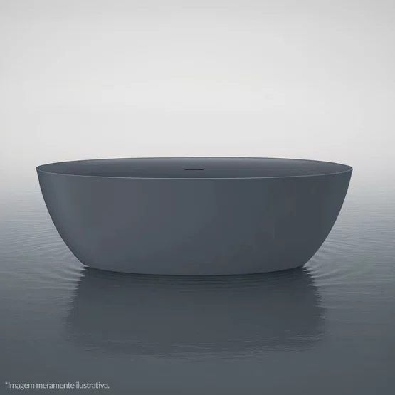 Banheira de Imersão Itajaí 2 Deep Blue Immersi New Moderna 170x82x60