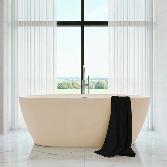 Banheira de Imersão Itajaí 2 Tan White Immersi Moderna 170x82x60