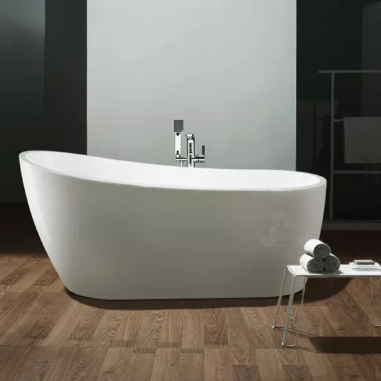 Banheira de Imersão Maraú Glossy White Immersi Moderna 152x72x73