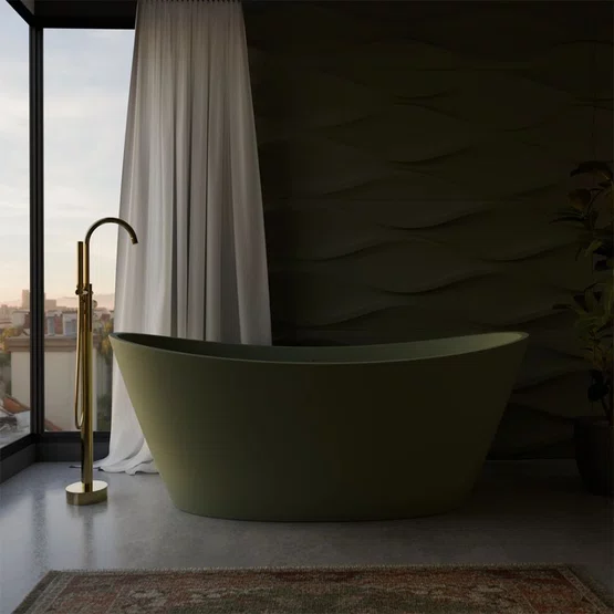 Banheira de Imersão Porto Belo Immersi Fresh Green Moderna 170x81x68