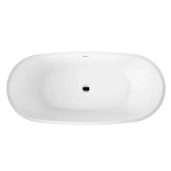 Banheira de Imersão Porto Belo Immersi Glossy White Moderna 170x81x68
