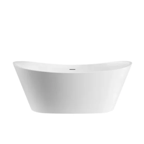 Banheira Porto Belo Matt White New Moderna 170x81x68 Immersi