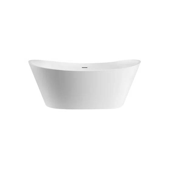 Banheira de Imersão Porto Belo Immersi Matt White Moderna 170x81x68