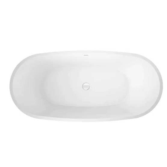Banheira de Imersão Porto Belo Immersi Matt White Moderna 170x81x68