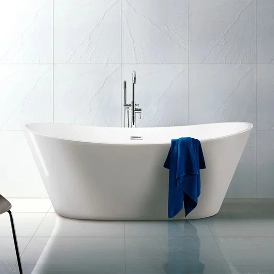Banheira de Imersão Porto Belo Immersi Matt White Moderna 170x81x68